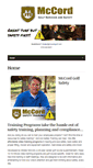 Mobile Screenshot of mccordgolf.com